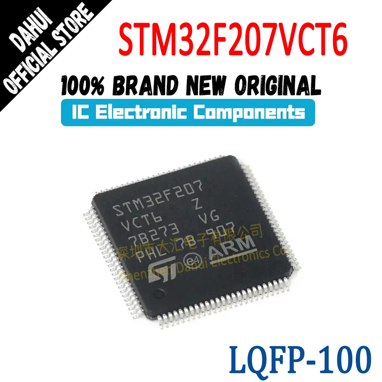 

STM32F207VCT6 STM32F207VC STM32F207 STM32F STM32 STM IC MCU Chip LQFP-100 In Stock 100% Brand New Origin