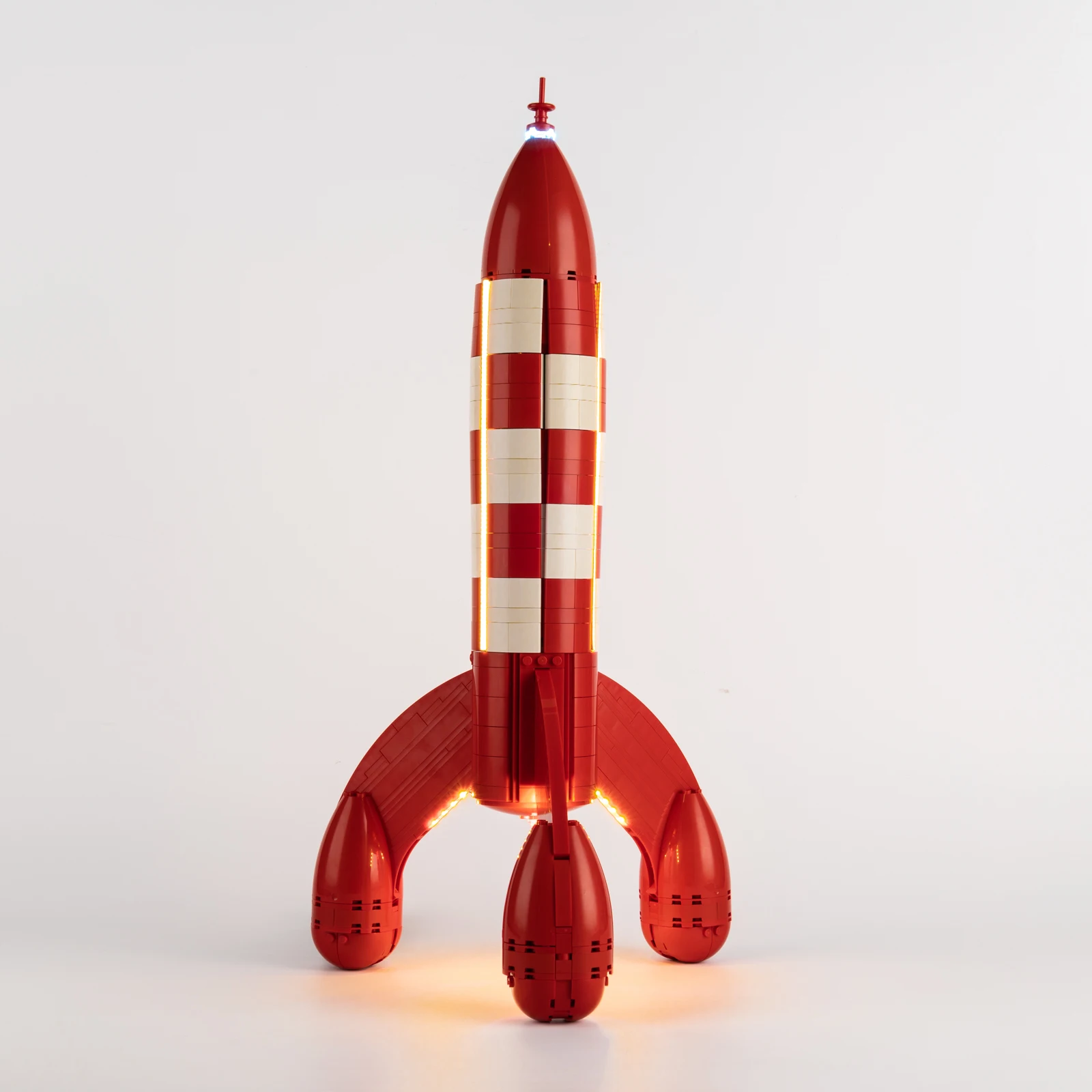 LED-lichtset geschikt voor Lego Kuifje ®   Moon Rocket 21367 Bouwstenen (exclusief modelstenen) - afbeelding 2