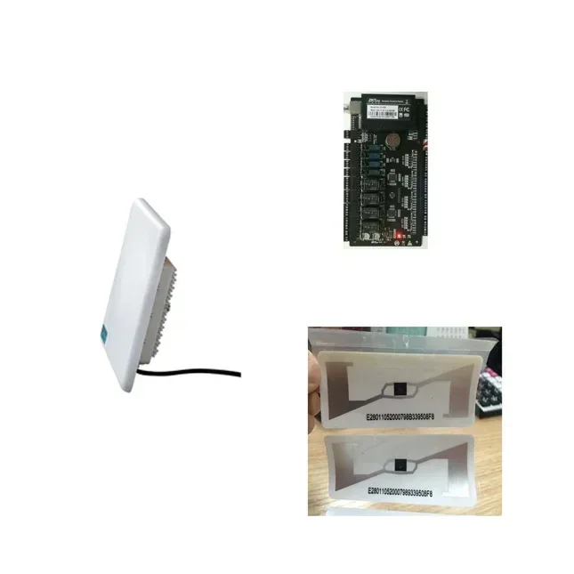 Custom VI-86R 12dbi antenna long range uhf rfid vehicle access control card reader