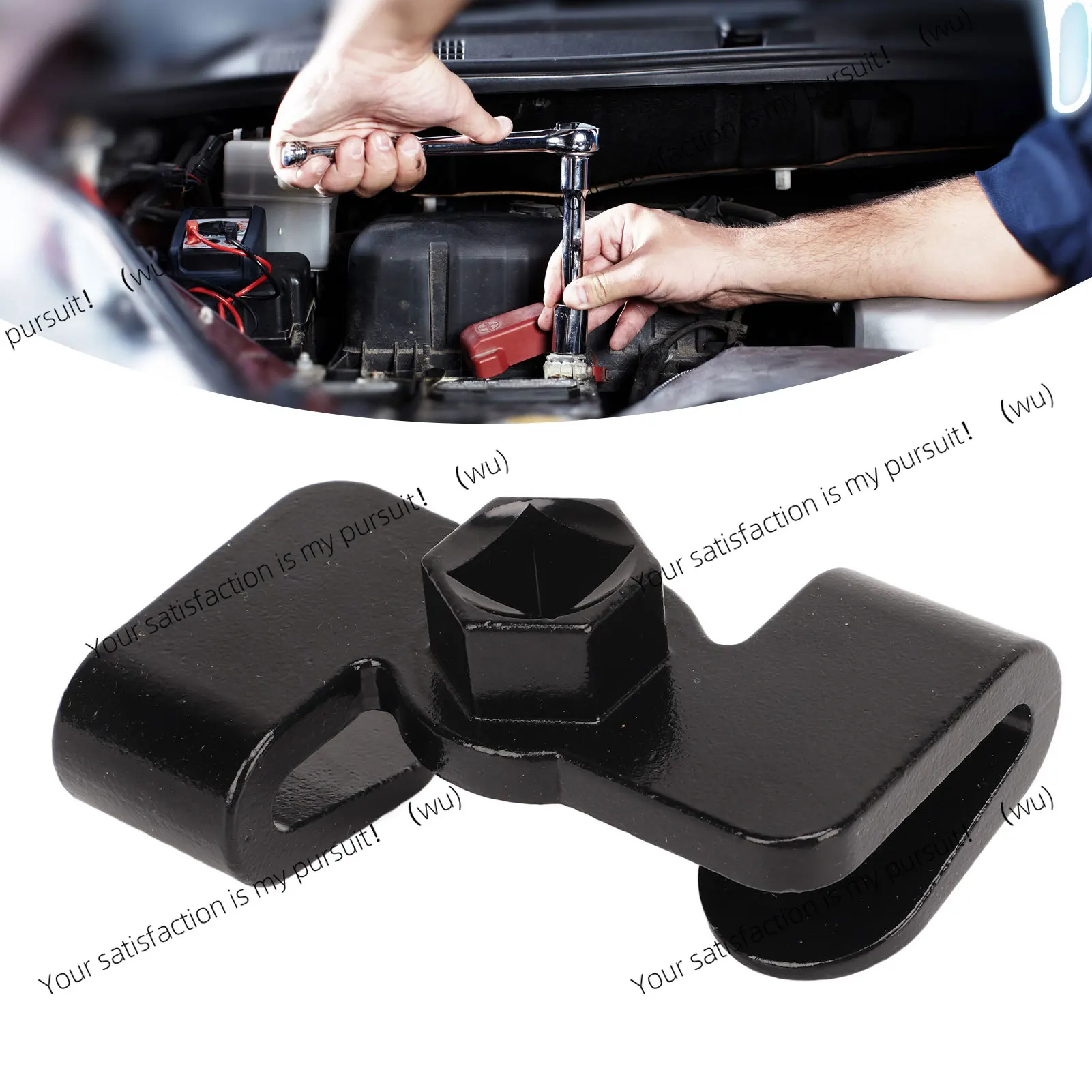 

Удлинитель ключа, черный шаблон рычага приводного ключа из углеродистой стали для мастерской по ремонту гаража