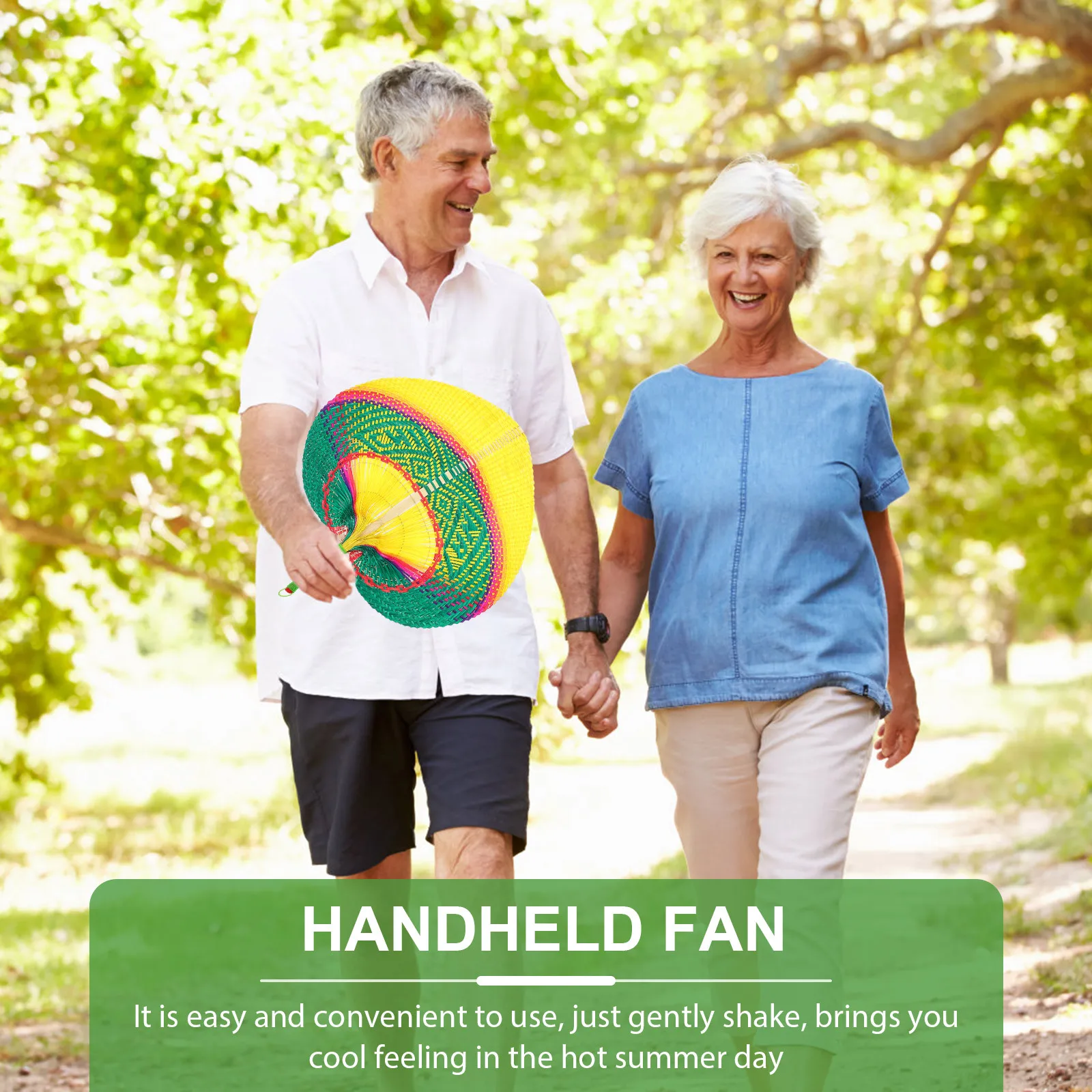 

Peach Shape Handwoven Bamboo Fan Durable Cooling Summer Hand Fan for Outdoor Home Decor Outdoor Fans Cooling Fans