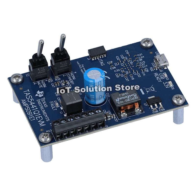 

TAS5441Q1EVM Audio amplifier evaluation module for eCall, telematics, instrument cluster and infotainment