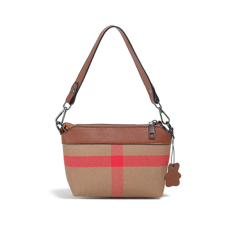 

High-End Designer Unique Vintage Leather Diaper Bags For Women Minimalist Elegant Large Capacity Fashionable Tote Bag