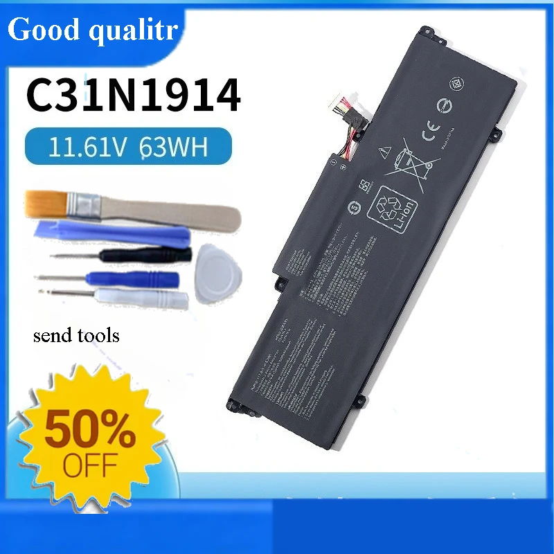 

C31N1914 Replacement Battery For ASUS U4800EGL UX425QA UX435AL UX425UG UX435E