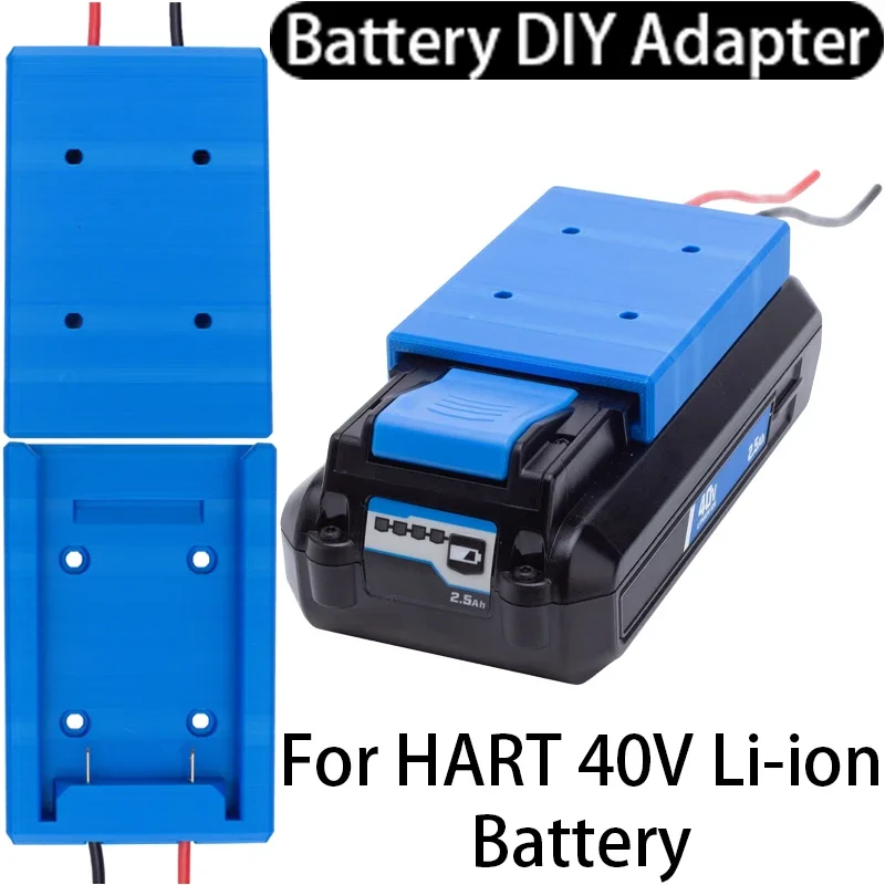 

Battery DIY Adapter For HART 40V Team Lithium 14 AWG Wireless Output DIY Use