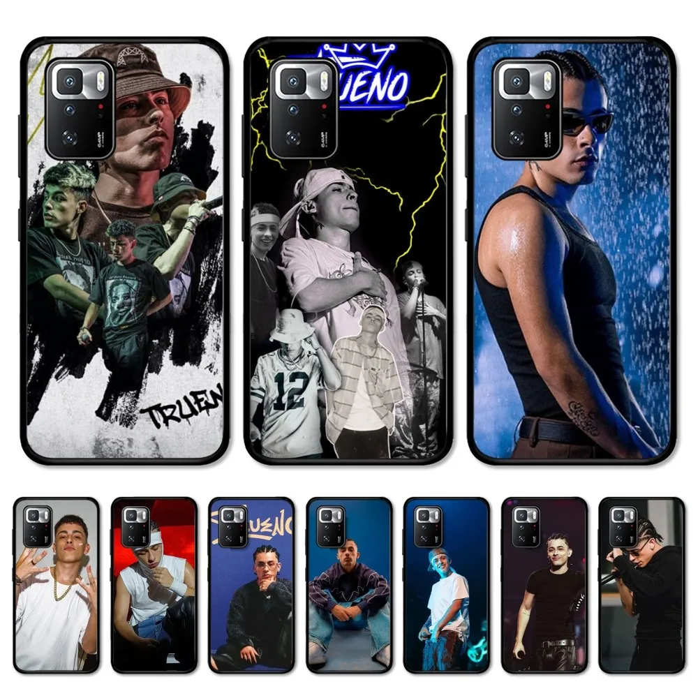 

T-Trueno Rapper Phone Case For Redmi Note 4 X 5 A 6 7 8 T 9 9S 10 11 11S 11Epro Poco M3 Pro