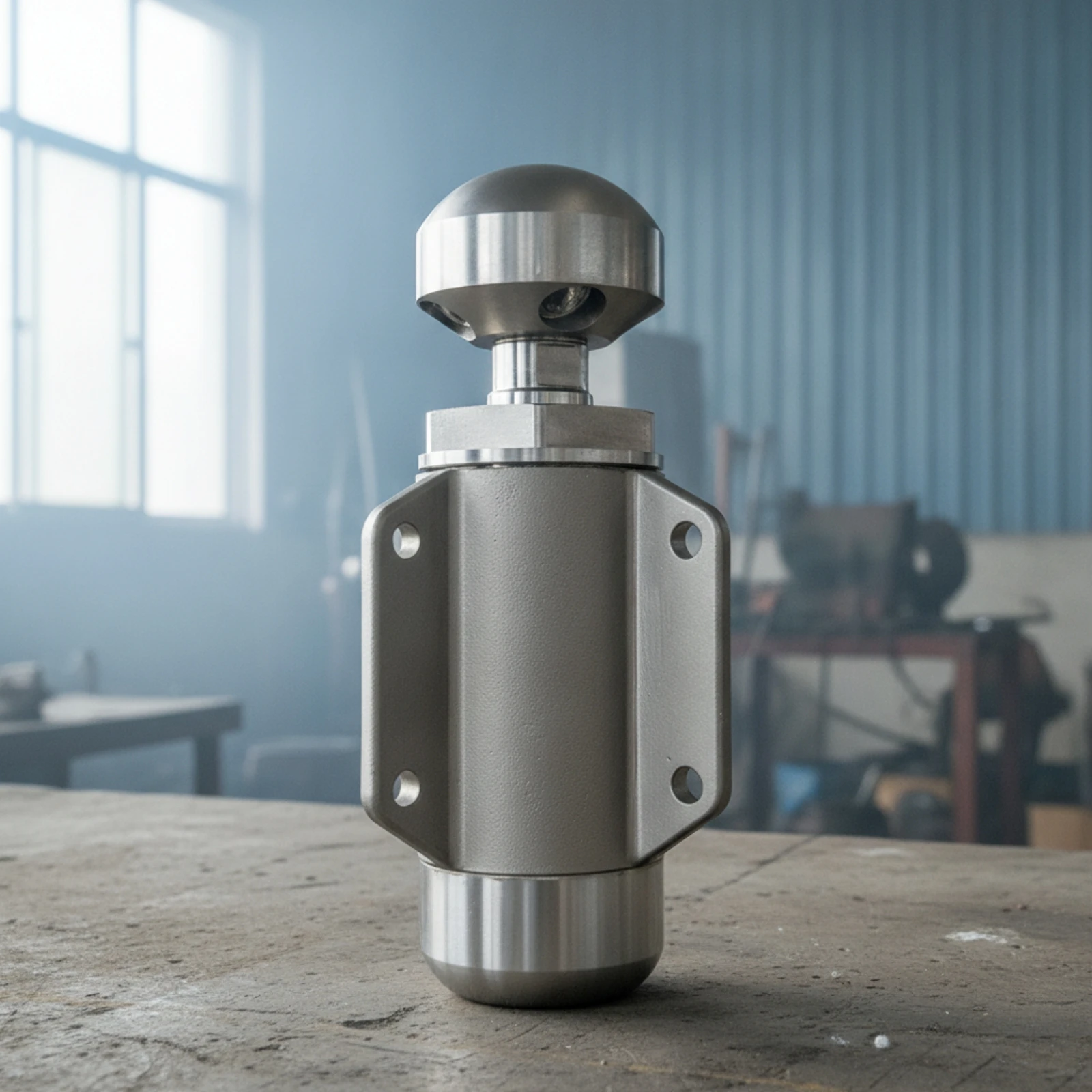 Rotating Spray Nozzle with Flange Stainless Steel High-Pressure Rotating Nozzle Sprayer Long-Lasting Compact for Plumbers