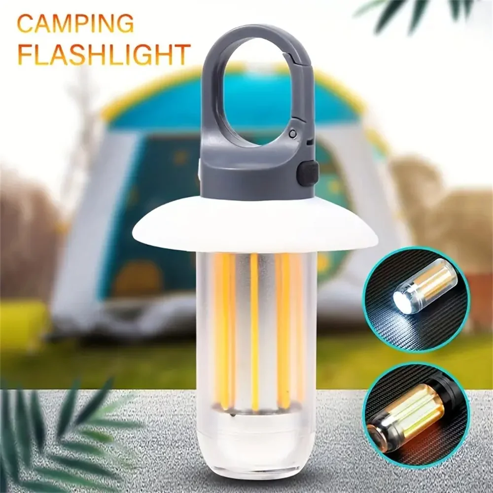 

Rechargeable LED Portable Light Super Bright Flashlight Camping Light Work Light 5 Lighting Modes Waterproof Outdoor Light