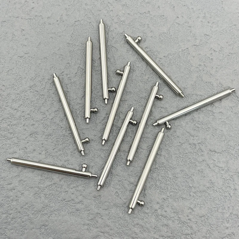 10/20Pcs Quick Release Pins Dia 1.5mm/1.8mm Watchband Pin Tip 0.8mm Fit for Width 10mm-26mm Watch Band Stainless Steel Links