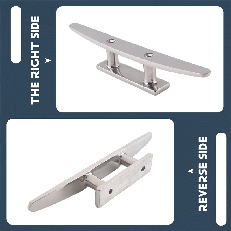 

Зажим для лодки с открытым основанием, фурнитура из нержавеющей стали 316, лодочные зажимы для морской палубы лодки, веревочный галстук, аксессуары для яхт