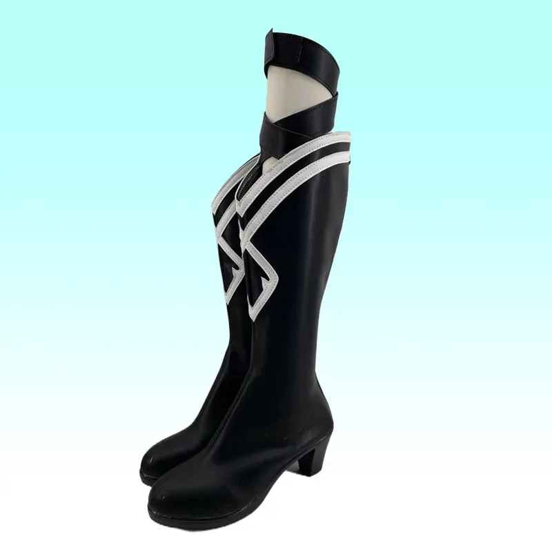 

1114 Collapse Star Dome Railway Bai Yan Cosplay Shoes Secondary Element Animation Exhibition Performance Shoes