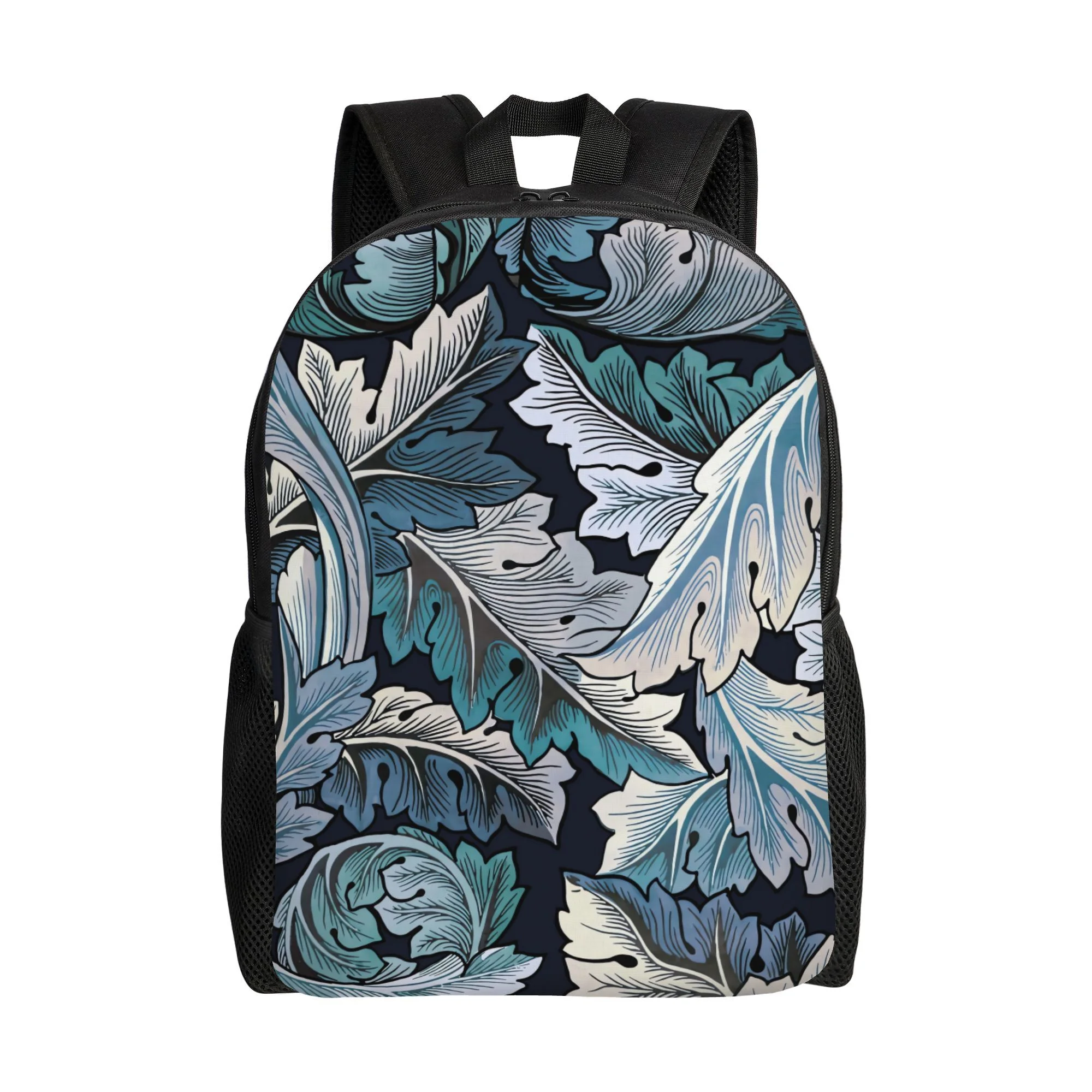 

Men's William Morris Minimalist Backpack - single compartment design is simple and elegant, the interior space is spacious