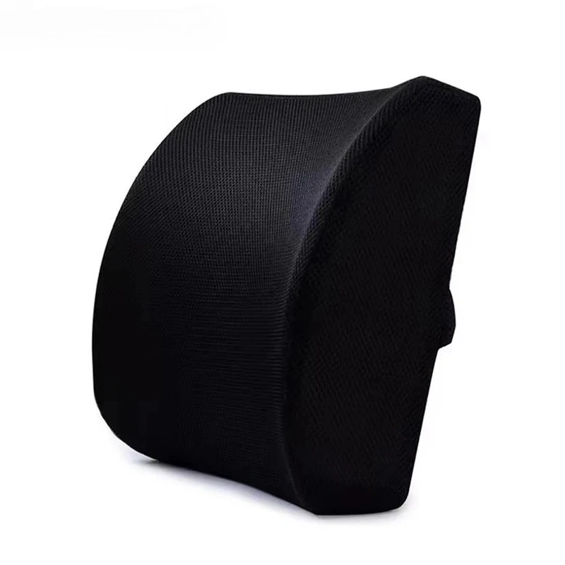 

Car Lumbar Support Cushion Memory Foam Waist Pillow 2 Color Auto Seat Back Cushion for Car Chair Home Office Relieve Pain
