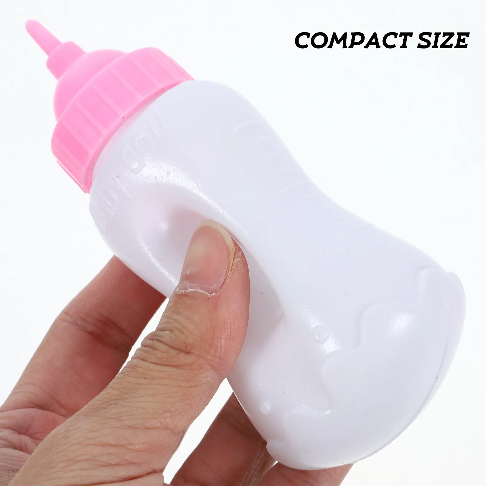 

Набор детских бутылочек для молока и приборов, 18 дюймов, для ролевых игр в кормление, миниатюрные бутылочки, аксессуары для детских праздников