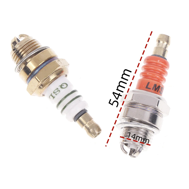 1PC หญ้า Trimmer อะไหล่ M14 * 1.25 Spark Plug L7T เบนซิน Chainsaw เครื่องตัดแปรง DIY อุปกรณ์เสริม