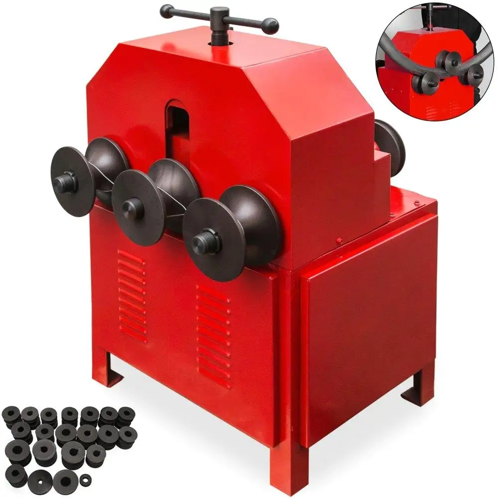 

Electric Pipe Tube Bender 9 Round 8 Square Die Set 1.5KW Multi-Function Metal Bending Machine for Professional Use
