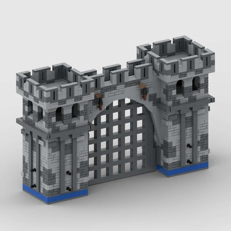 MOC-Kit de construcción de castillo imperial para niños, juguete de montaje creativo, Ideal para regalo de vacaciones, 1539 piezas