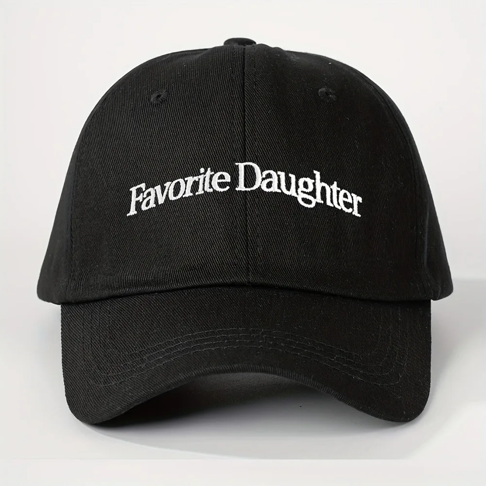 1 قطعة قبعة بيسبول مطرزة بلون واحد للنساء ، قبعة سائق قابلة للتعديل قابلة للتنفس للترفيه في الهواء الطلق للرجال ، مناسبة للحفلات