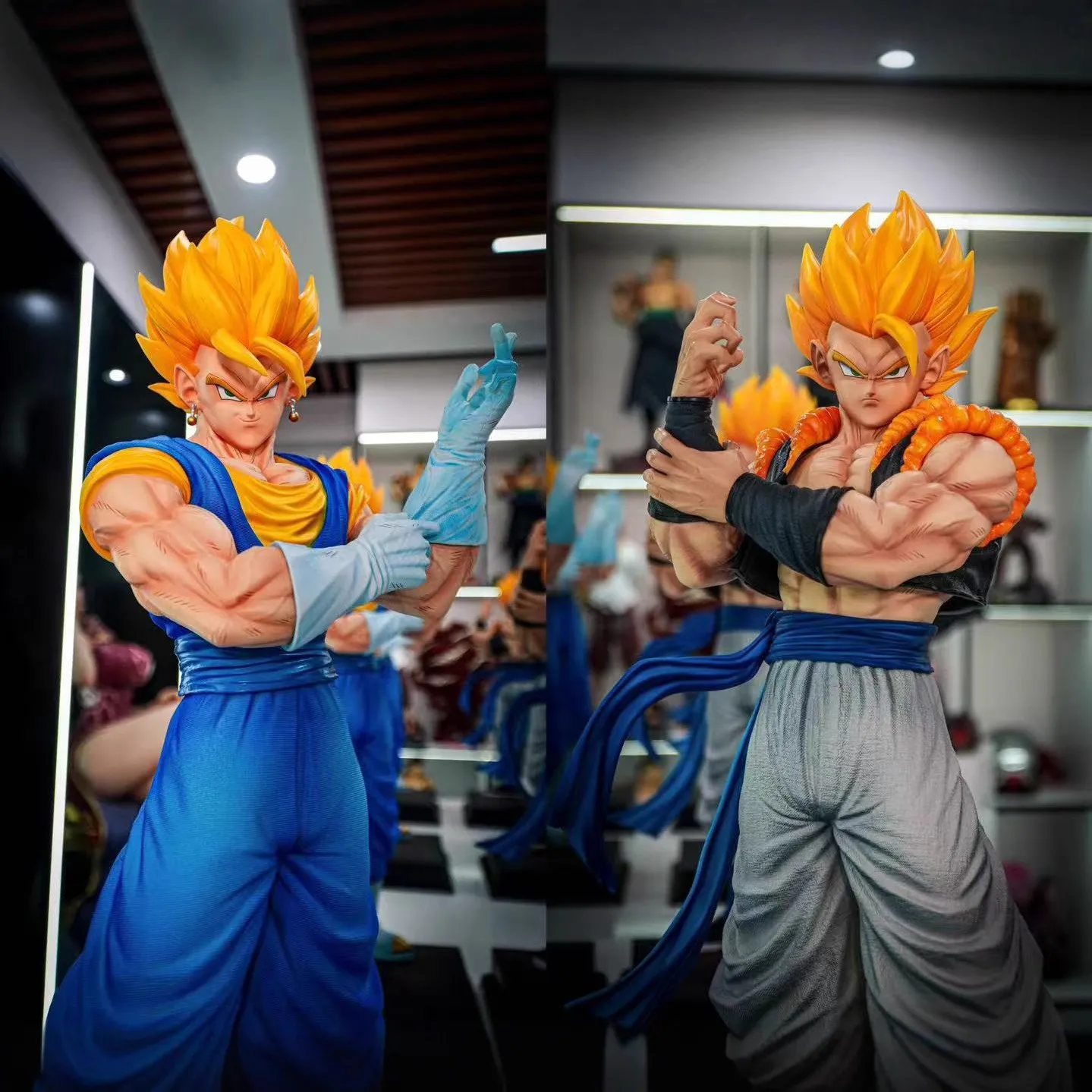 

JT Studio Statue Brother Dragon Ball Super Large Double King Wujitabegit 50CM Saiyan Fist Anime Model Handmade Ornament