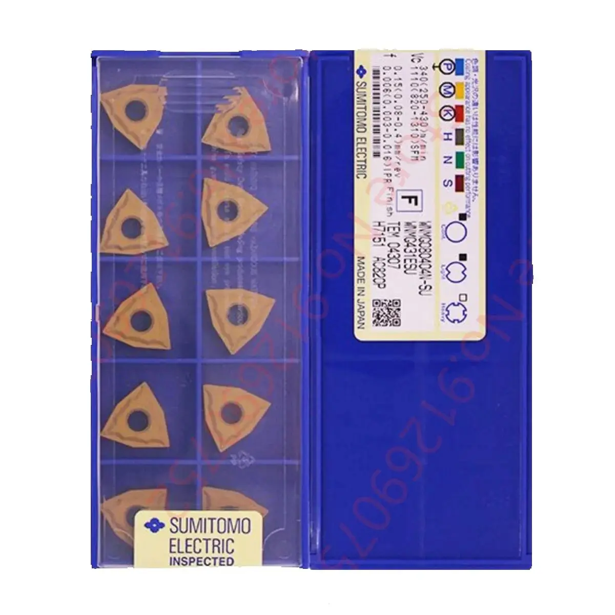 

Твердосплавные пластины WNMG080404N WNMG080408N AC820P SUMITOMO, твердосплавные вставки WNMG