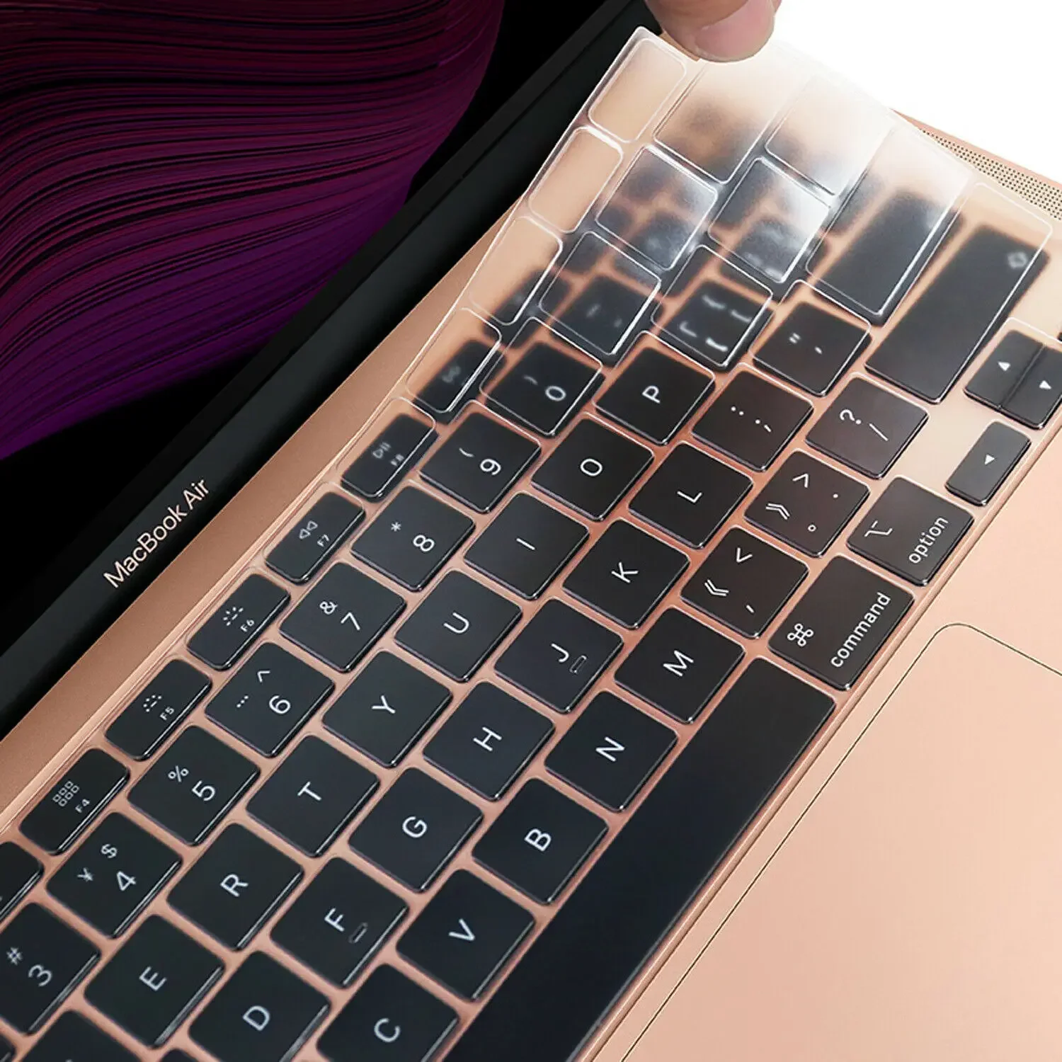 Ultra Thin TPU Keyboard Cover for New Macbook Air 13