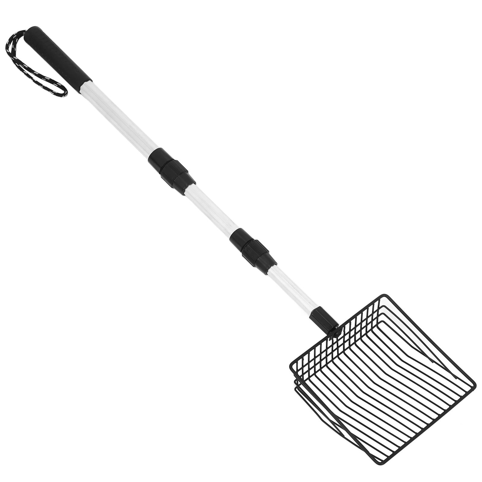 

Extended Handle Cat Litter Shovel Scooper Long Heavy Duty Poop for Chicken Tool Iron Sand