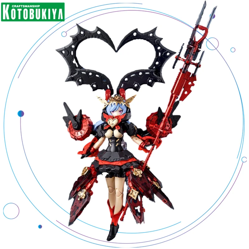 

Original Kotobukiya MEGAMI DEVICE Chaos & Pretty Queen of Hearts Mobile Suit Girl Anime Action Figures Assembly Model Toy