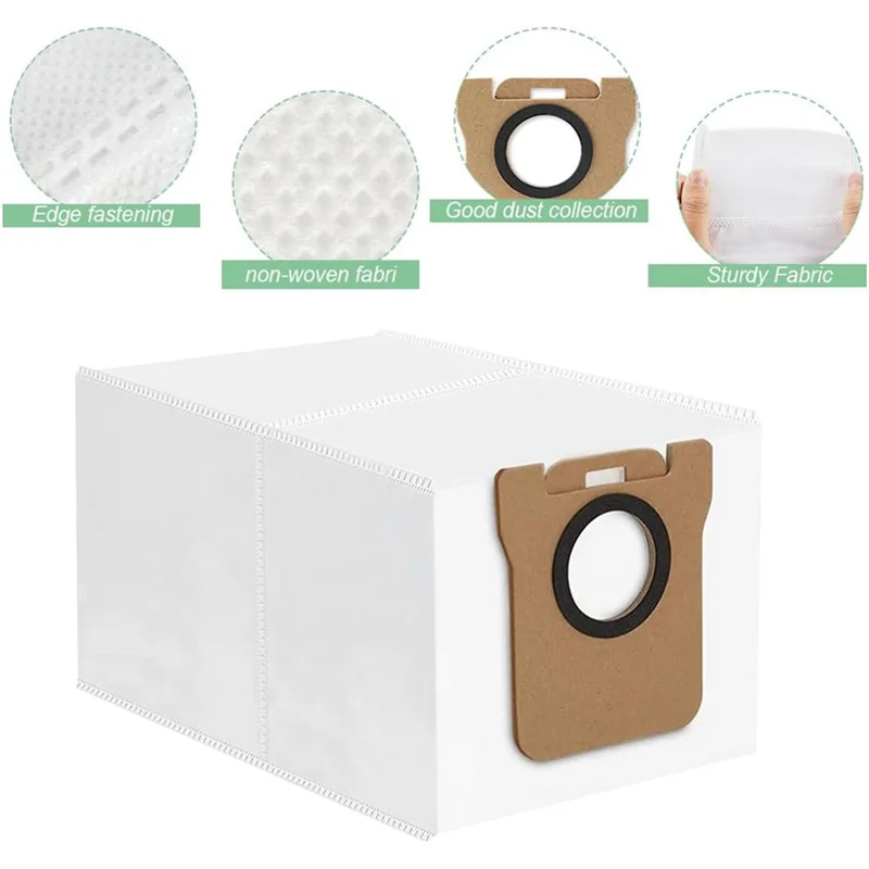 

ABGH-Vacuum Cleaner Bags For Dreame D10 Plus Vacuum Cleaner Bags Replacement Parts Accessories