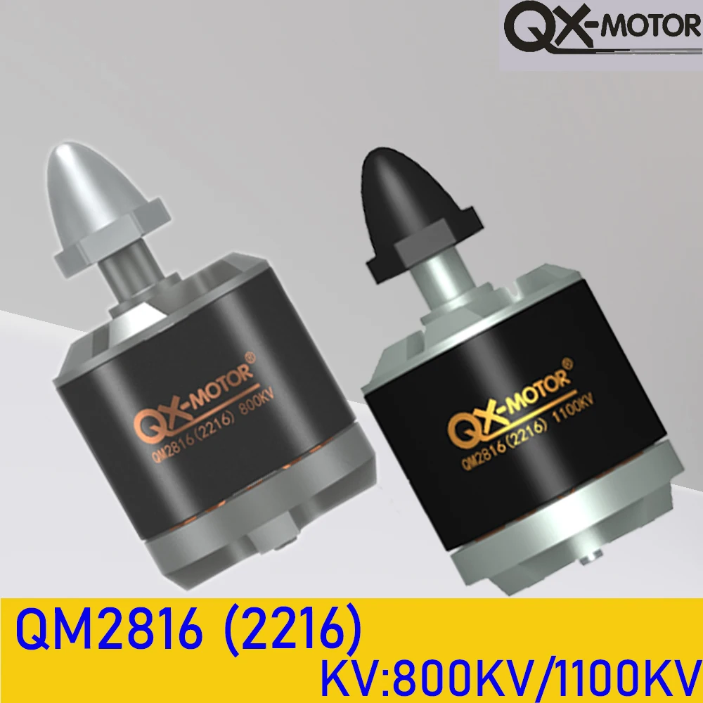 Motor sin escobillas QM2816(2216), 800KV, 1100KV, cw, ccw, para S500, F550, X500, KIT Compatible con hélice 1045 para avión teledirigido