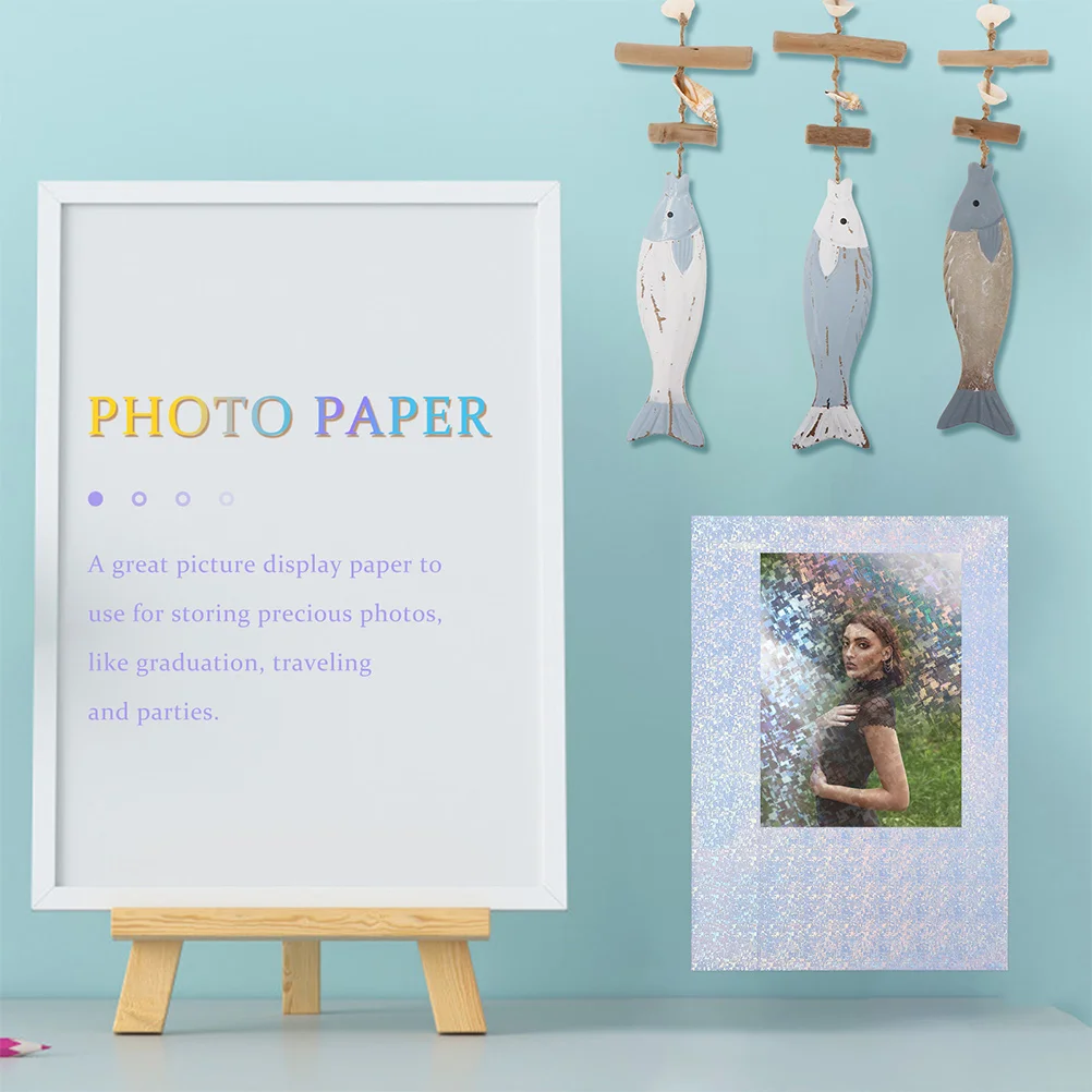 Color Printer Paper Printing Photo Colorful Papers Label Sticker Glossy Photographic