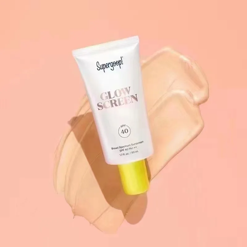 كريم Supergoop غير مرئي واقي من الشمس SPF40 ، كريم غير مرئي ، برايمر ، شاشة زجاجية ، قاعدة مكياج ، طيف واسع ، واقي من الشمس للوجه لجميع أنواع البشرة