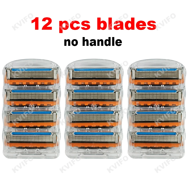 NEW 5-layer Men's Razor Power Shaving Shaver Male Face Beard Hair Trimmer 5 Layer Blades Replacement Refills