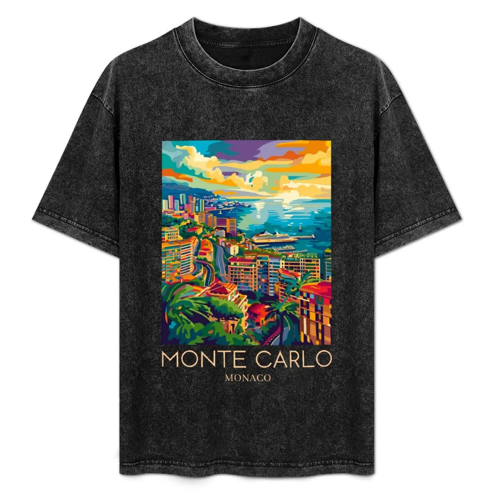 

Monte Carlo - Monaco T-Shirt Large Size Short Sleeve T-Shirt