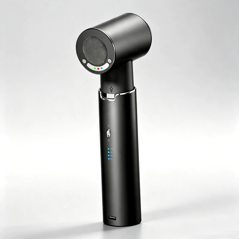 High-Speed Cordless Hair Dryer Large Capacity Rechargeable Hot Wind & Cold Air Blower for Fast Drying Long-Lasting Performance