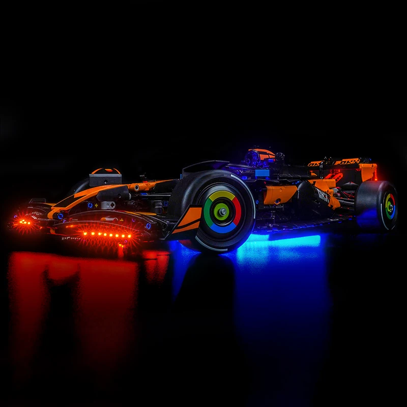 

Светодиодная подсветка Vonado 5V подходит для модели 42228 McLaren MCL39 F1. ® Декоративная подсветка для автомобиля (без модели)