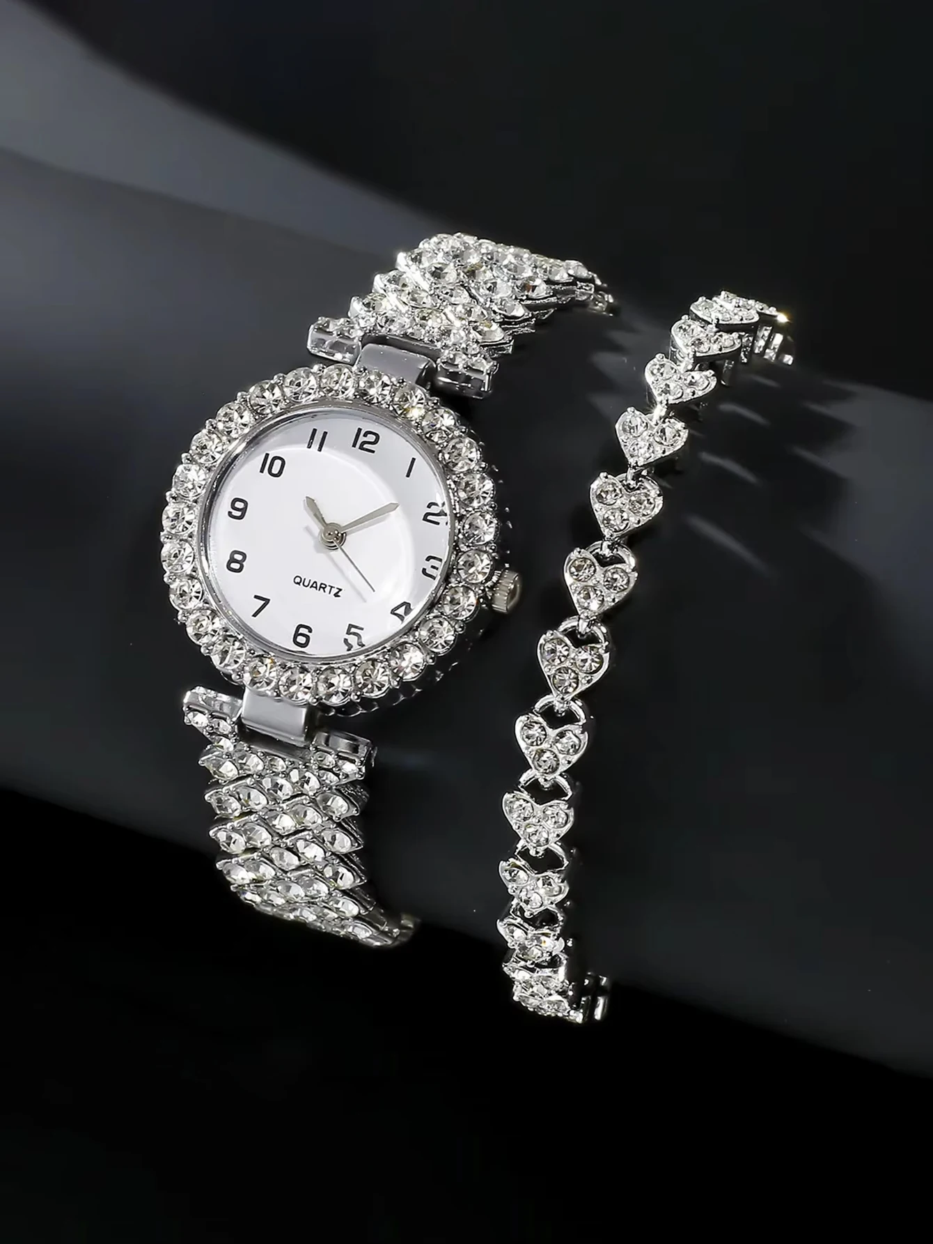 Jewelry Watches For Ladies - Lüks Moda Kadın Saat Seti, 2