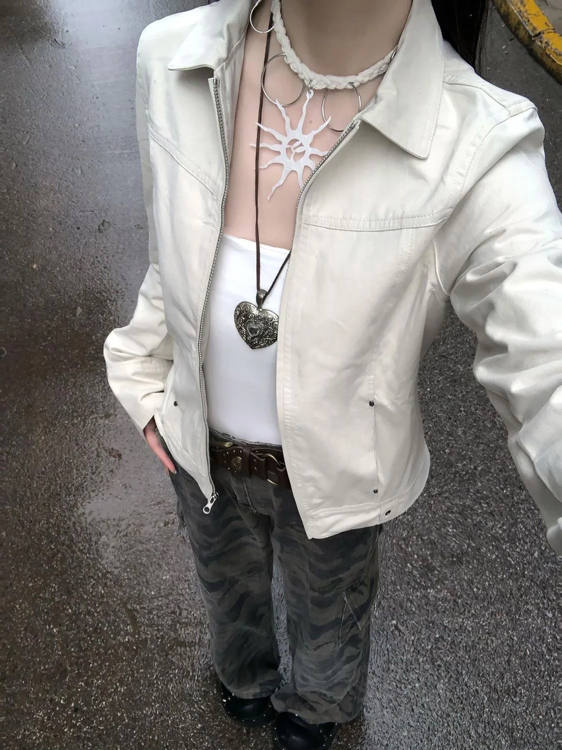 

Байкерские куртки Женская куртка Ретро Зимняя шикарная кожаная плюшевая уютная теплая непринужденная нежная домашняя куртка среднего возраста на Хэллоуин и Рождество OL