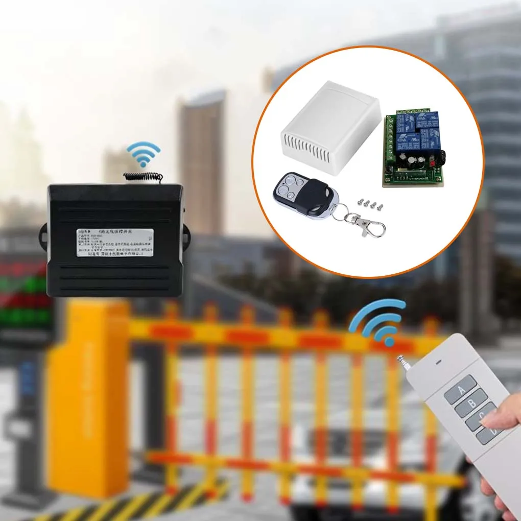 RF-schakelaar Afstandscontrollers Elektrische besturingsmodule Blauw relais