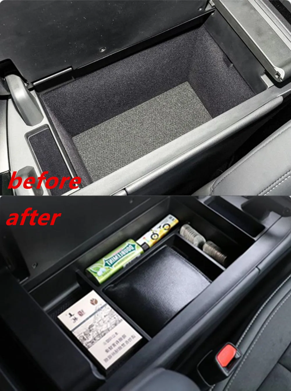 Car Armrest Storage Box For Lexus NX NX350 NX450H NX250 NX350H 2022 Central Control Container Auto Interior Stowing Accessories