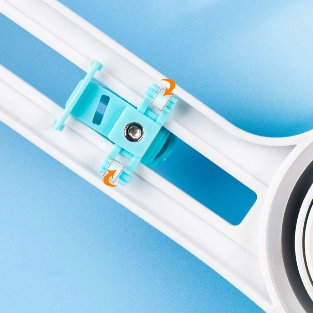 Circular Paper Cuttings machine Adjustable Circular Size Drawing DIY Plastic Circular Paper Puncher Knife Tools for Children