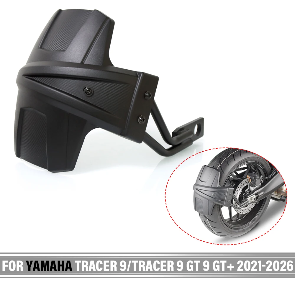 

For Yamaha TRACER 9/TRACER 9 GT 9 GT+ 2021-2025 2023 2024 Motorcycle Rear Fender Mud Splash Guard Protector Cover Mudflap Wheel