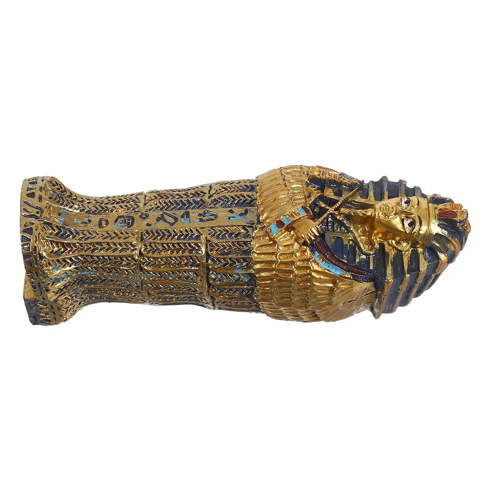 

Mummy Figure Statue Decor Household Figurines Resin Ancient