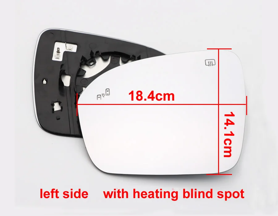 For Changan CS75 Plus Car Accessories Exterior Side Mirrors Reflective Lens Rearview Mirror Lenses Glass with Heating Blind Spot