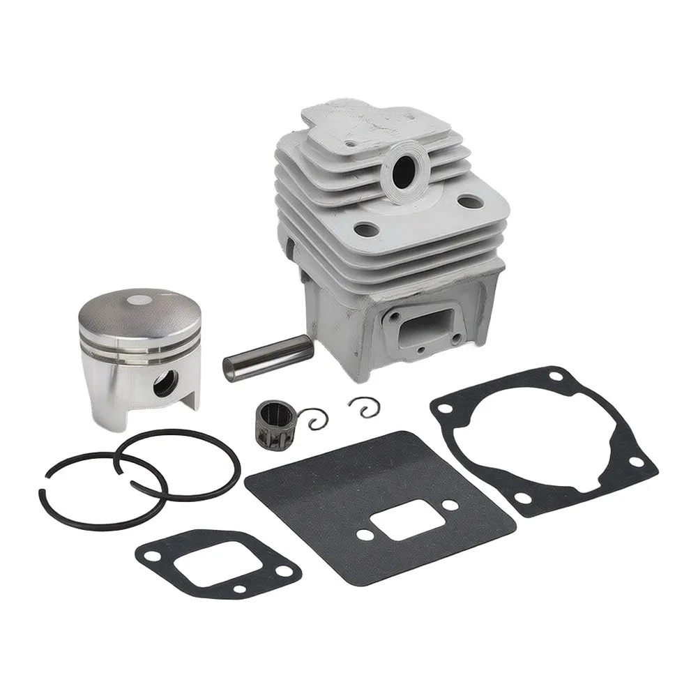 Cylinder for Piston Assembly for 40-5 For Brush Engine Chainsaw Parts Metal Replacement Kit for Functional Engine Restoration