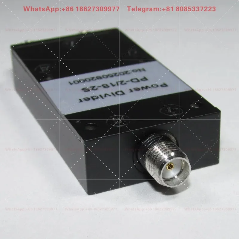 High quality indicators 2-18GHz SMA RF microwave coaxial one to two power splitter/power divider