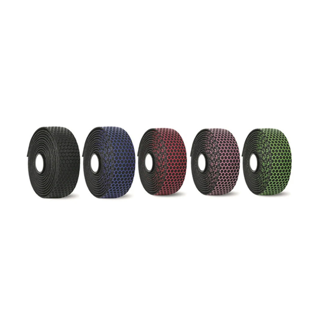 LINGMAI Professional Soft Road Bike Handlebar Tape PU EVA Anti-slip Bike Bars Grips Tape Cycling Bicycle Handlebar Tape