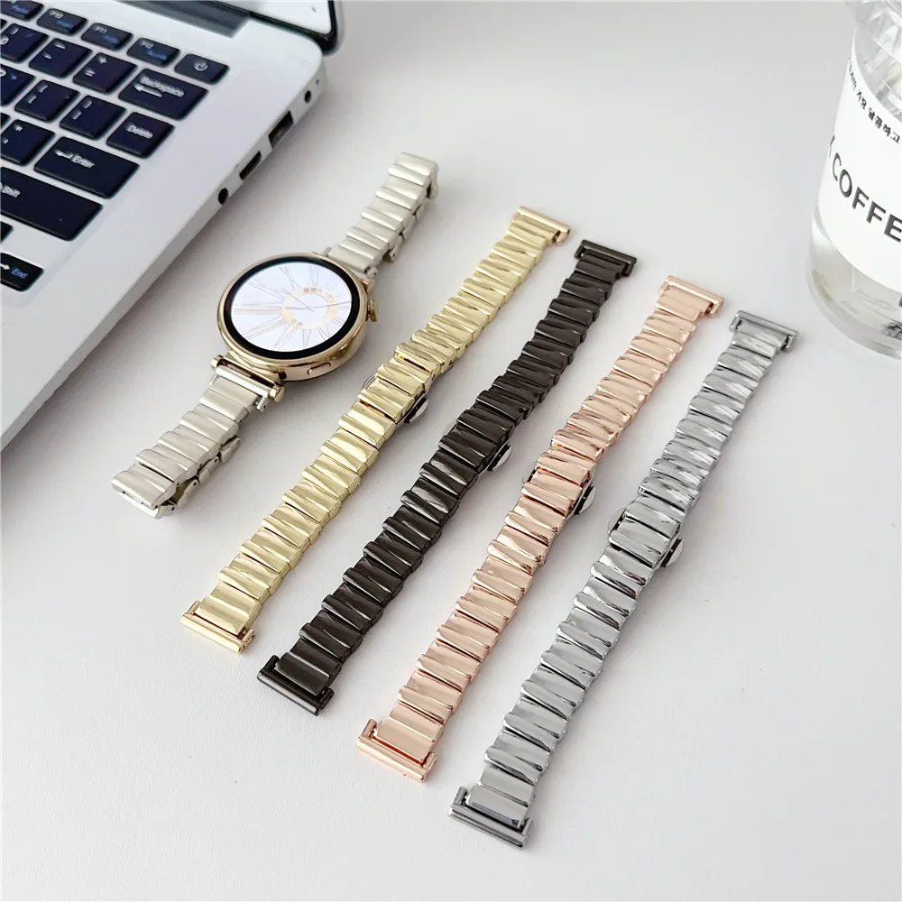 Apple iwatch、watchバンド、fit3、huawei、gt4、41mm、46mm、18mm、20mm、22mm、s9、s8、s7用のメタルウォッチストラップ交換