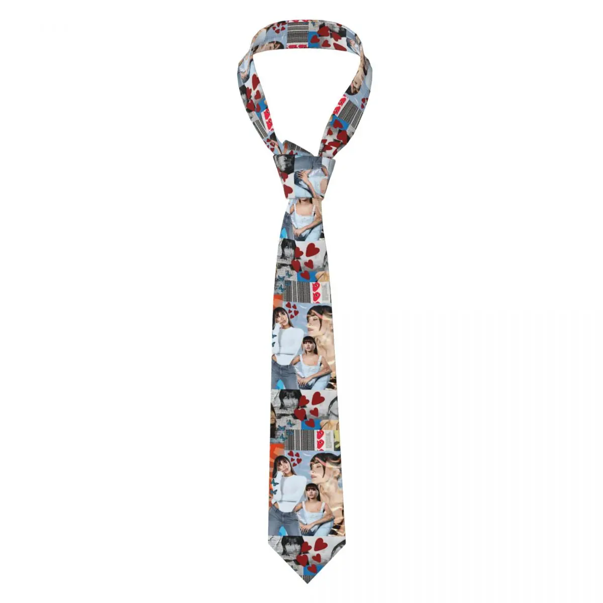 

Пользовательские модные испанские певицы Aitanas галстуки для мужчин шелковый офисный галстук