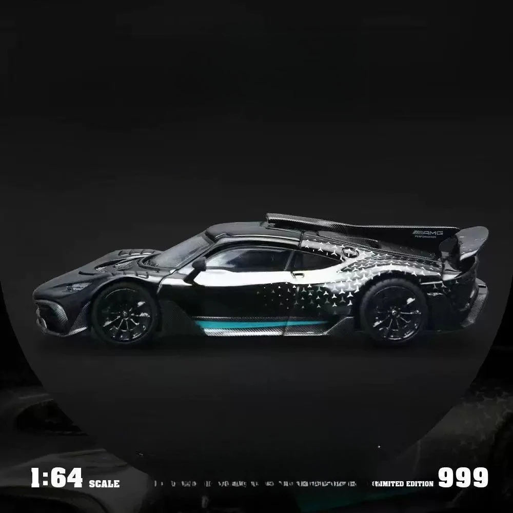 Yu Original One - Starlight Black 1:64 Alloy Car Model Simulation Ornament