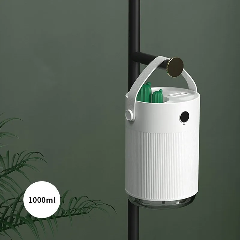 محمول 1000 مللي الصبار ذكي المرطب المنزل سيارة ضباب صانع مع الملونة ليلة USB مصابيح غرفة نوم مكتب رذاذ العطر